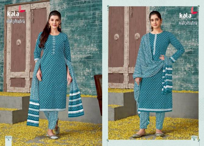 Kala Nakshatra Vol 1 Printed Cotton Readymade Dress Catalog
